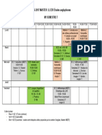 2016-2017 MASTER LLCER Études Anglophones M1 Semestre 7: (MEEF)