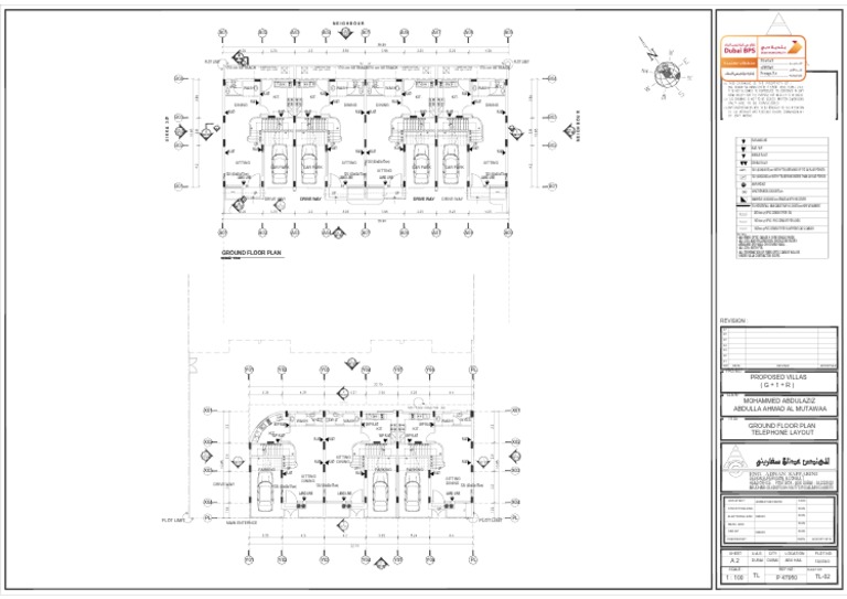Ground Floor Plan for Proposed Villas | PDF