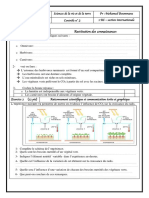 2 Exercice 1 (8pts) Restitution Des Connaissance: Lycée Collégial Tioughza