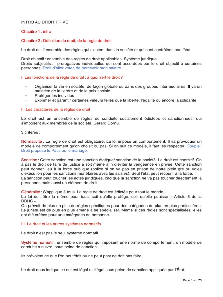 Définition La Règle De Droit: La Règle De Droit Caractéristiques – PLLZ