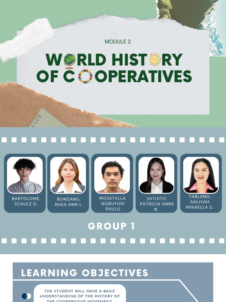 History of the Cooperative Movement | PDF | Cooperative | Bourgeoisie