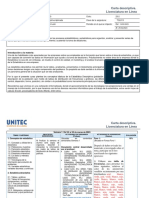 Carta Descriptiva