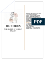 Decorous Style Secret Report