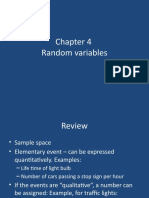Chap 4 Random Variables