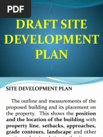 Draft Site Development Plan