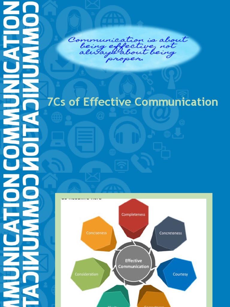 7Cs of Communication | PDF | Communication | Information