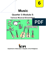 Music6 Q3 Mod5 VariousMusicalEnsembles v2