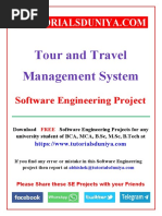 Tour and Travel Management System - TutorialsDuniya