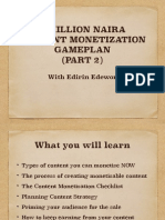 Content Monetisation Gameplan Part 2 PDF