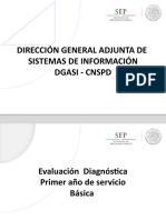 Sistema de Evaluación Diagnóstica para Docentes de Primer Año (Básica