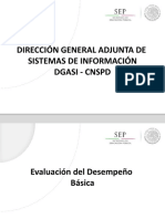 Dirección General Adjunta de Sistemas de Información Dgasi - CNSPD