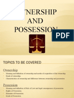 Ownership AND Possession