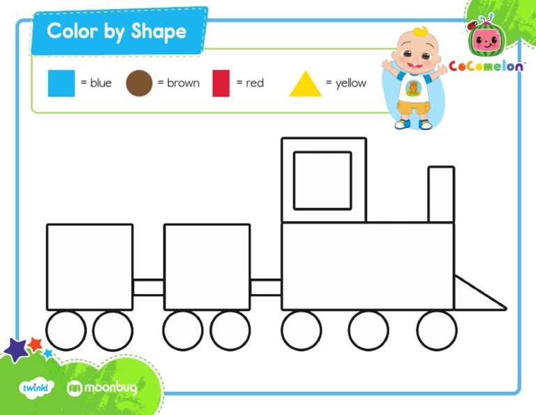 Color by Shape Guide | PDF