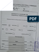 Bola Tinubu INEC Form EC9