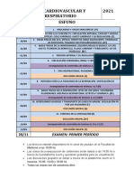 Uti Cardiovascular Y Respiratorio 2021 Esfuno: Examen: Primer Período