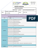 Agenda Personal 2022 Agosto Semana 1