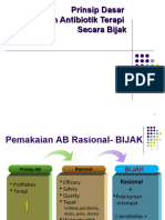 Prinsip Dasar Penggunaan Antibiotik Terapi Secara Bijak