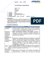 PLAN TRABAJO SEMANAL (Semana 14) 07-07 - Santos