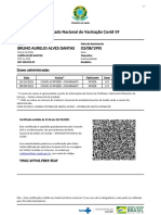 Certificado Nacional de Vacinação Covid-19: Doses Administradas