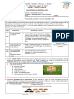 GUIA INTEGRADA DE APRENDIZAJE #08 - Jugamos Con La Decena Representando y Descubriendo El Número.