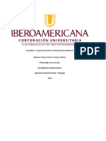 Actividad 3 - Programación Lineal. Formulación de Problemas