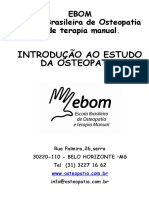 Apostila de Introdução a Osteopatia