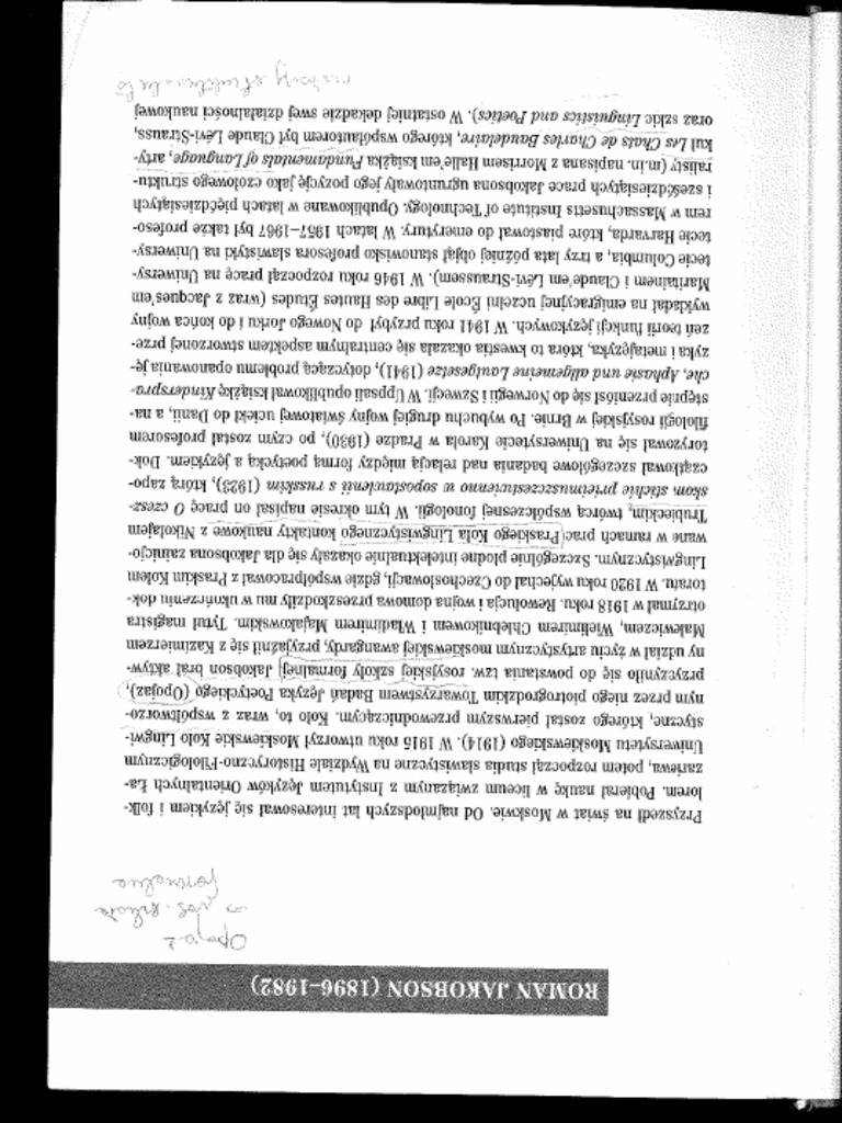 Roman Jakobson | PDF