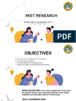 Market Research: Athea Mei C. Muerong, St-Ii