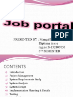 Paper Presentation of Job Portal