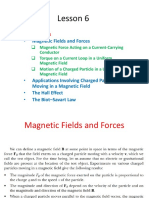 Magnetic Fields and Forces Lesson