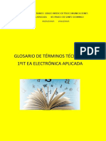 Glosario de Términos Técnicos 1ºit Ea Electrónica Aplicada