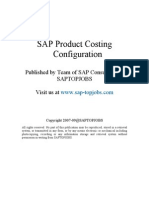 Product Costing Sample 1