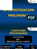 Diligencias Preliminares Ii - Sesión I