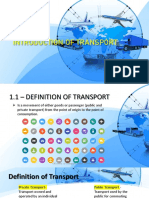 Ch1-Introduction To Transportation