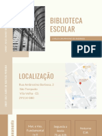 Biblioteca Escolar