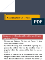 Classification Of Trusts Explained