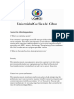 Universidad Católica del Cibao: Operating Systems Explained