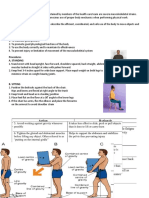 Body Mechanics