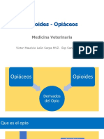 Opioides - Opiáceos: Medicina Veterinaria