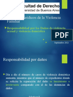 Aspectos Jurídicos de La Violencia Familiar: Responsabilidad Por Los Daños de Violencia Sexual y Violencia Doméstica