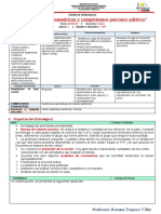 10-04-23 Sesión Matematica Representamos Cantidades Relacionadas Con Las Actividades Familiares