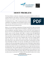 Moot Problem