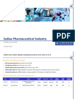 Indian Pharma Industry Monthly Commentary
