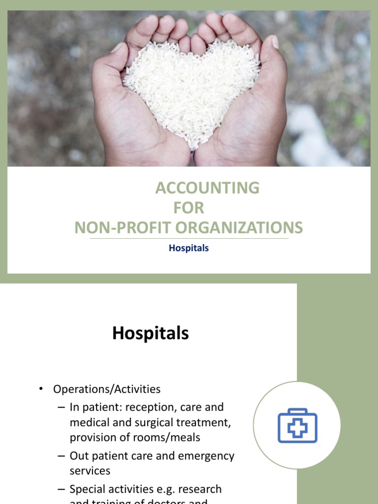 2C. NPO Hospitals - PPT | PDF | Hospital | Revenue