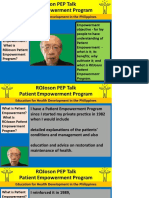 ROJOSON-PEP-TALK: What Is Patient Empowerment Program (Pre-Session Recording)