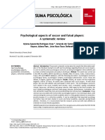 Suma Psicológica: Psychological Aspects of Soccer and Futsal Players: A Systematic Review