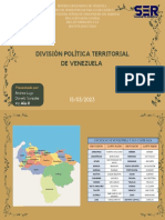 División política territorial Venezuela