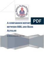 A HBL B A: Comparison Report Between AND ANK Lfalah
