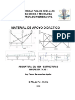 Material de Apoyo Didactico: Universidad Publica de El Alto Area Ciencia Y Tecnologia Carrera de Ingenieria Civil