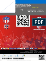 Liga Betplay 2023-1 JUNIOR: JUE 9 FEBRERO 2023 6:05 PM Estadio Metropolitano Admisión Gral. Puerta Modulo 3